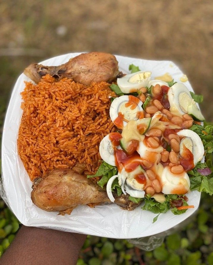 Assorted Jollof Rice — Medium